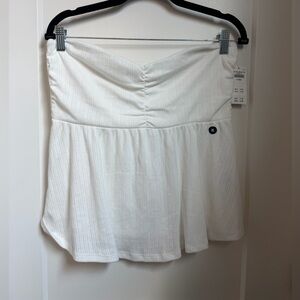 Hollister White Tube Top
